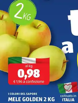 ALDI I colori del sapore mele golden offerta