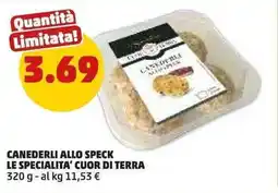 PENNY Canederli allo speck LE SPECIALITA' CUOR DI TERRA offerta