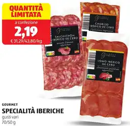 ALDI Gourmet specialità iberiche offerta