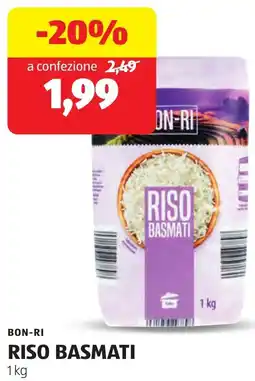 ALDI Bon-ri riso basmati offerta