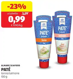 ALDI Almare seafood paté offerta