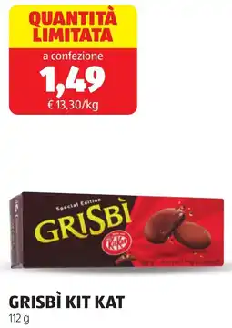 ALDI Grisbì kit kat offerta