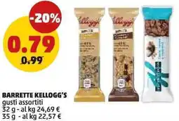 PENNY Barrette KELLOGG'S offerta