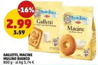 PENNY Galletti, macine MULINO BIANCO offerta