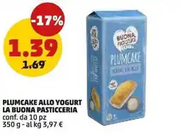 PENNY Plumcake allo yogurt LA BUONA PASTICCERIA offerta