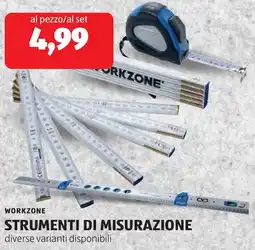 ALDI Workzone strumenti di misurazione offerta