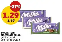 PENNY Tavolette di cioccolato MILKA offerta