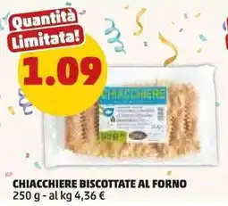 PENNY Chiacchiere biscottate al forno offerta