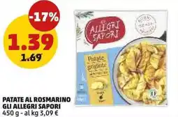 PENNY Patate al rosmarino GLI ALLEGRI SAPORI offerta