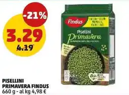 PENNY Pisellini primavera FINDUS offerta