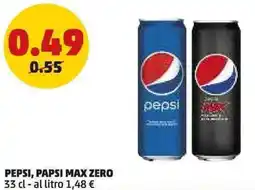 PENNY Pepsi, papsi max zero offerta