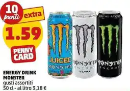 PENNY Energy drink MONSTER offerta