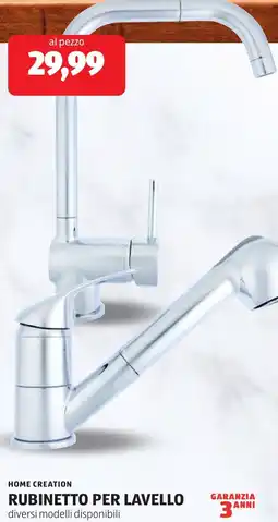 ALDI Home creation rubinetto per lavello offerta
