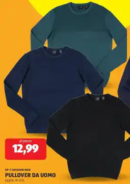 ALDI Up 2 fashion men pullover da uomo offerta