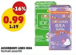 PENNY Assorbenti LINES IDEA offerta