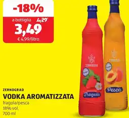 ALDI Zernograd vodka aromatizzata offerta