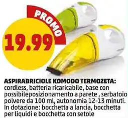 PENNY Aspirabriciole komodo termozeta offerta