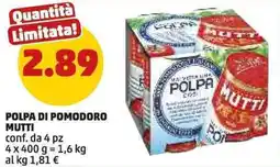 PENNY Polpa di pomodoro MUTTI offerta