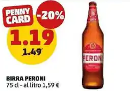 PENNY Birra PERONI offerta