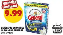PENNY Detersivo lavatrice in polvere GENERAL offerta