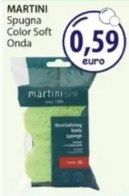 Acqua & Sapone MARTINI Spugna Color Soft Onda offerta