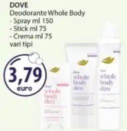 Acqua & Sapone DOVE Deodorante Whole Body offerta