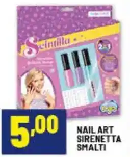 Risparmio Casa Nail art sirenetta smalti offerta