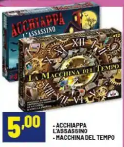 Risparmio Casa Acchiappa l'assassino, macchina del tempo offerta