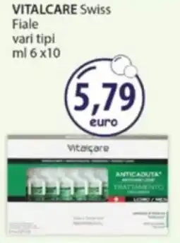 Acqua & Sapone VITALCARE Swiss Fiale offerta