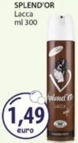 Acqua & Sapone SPLEND'OR Lacca offerta