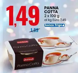 Eurospin Panna cotta Dolciando offerta