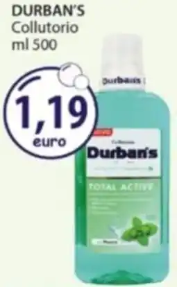 Acqua & Sapone DURBAN'S Collutorio offerta