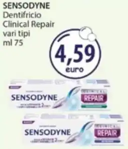 Acqua & Sapone SENSODYNE Dentifricio Clinical Repair offerta