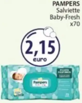 Acqua & Sapone PAMPERS Salviette Baby-Fresh offerta