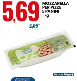 Eurospin Mozzarella per pizze e panini Land offerta