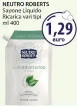 Acqua & Sapone NEUTRO ROBERTS Sapone Liquido Ricarica offerta