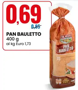Eurospin Tre mulini pane morbido offerta
