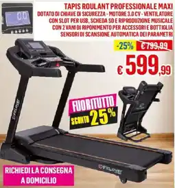 Satur Tapis roulant professionale maxi offerta