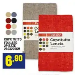 Risparmio Casa Copritutto foulard 2 piazze offerta