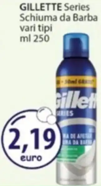Acqua & Sapone GILLETTE Series Schiuma da Barba offerta