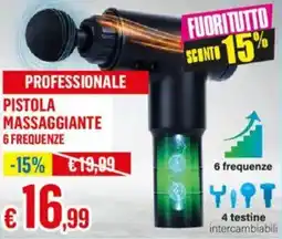 Satur Pistola massaggiante 6 frequenze offerta