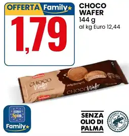 Eurospin Choco wafer offerta