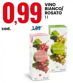 Eurospin Vino bianco/ rosato offerta