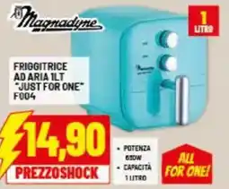 Risparmio Casa Magnadyne friggitrice ad aria ilt just for one F004 offerta