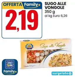 Eurospin Sugo alle vongole ATHENA offerta