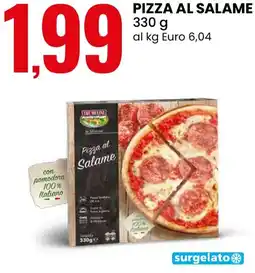 Eurospin Pizza al salame TRE MULINI offerta