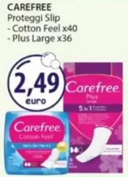 Acqua & Sapone CAREFREE Proteggi Slip offerta