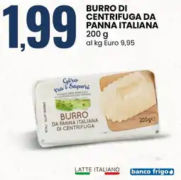 Eurospin Burro di centrifuga da panna italiana offerta