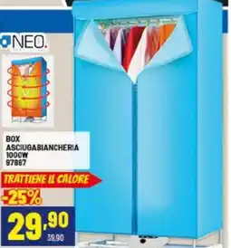 Risparmio Casa BOX ASCIUGABIANCHERIA 1000W 97887 offerta