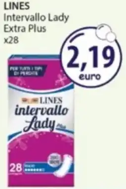 Acqua & Sapone LINES Intervallo Lady Extra Plus offerta